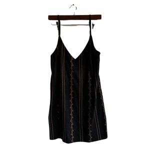 Honey‎ Belle black and brown color sleeveless mini short dress size M